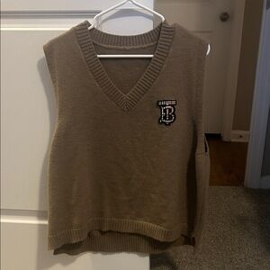 Burberry fabric vest/ tank